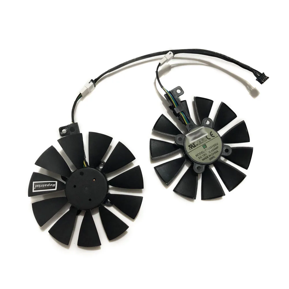 gpu-冷却ファン,t129215su,2ピース/セット,ビ - Rx 580 8Gb 2048Sp Gpu のレビューと価格