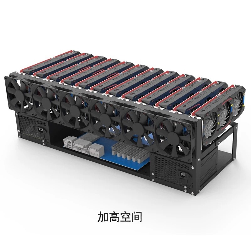 ATX B250マザーボード対応、12個のGPUを搭載可能な - 12 Gpu Open Air Frame Case のレビューと価格