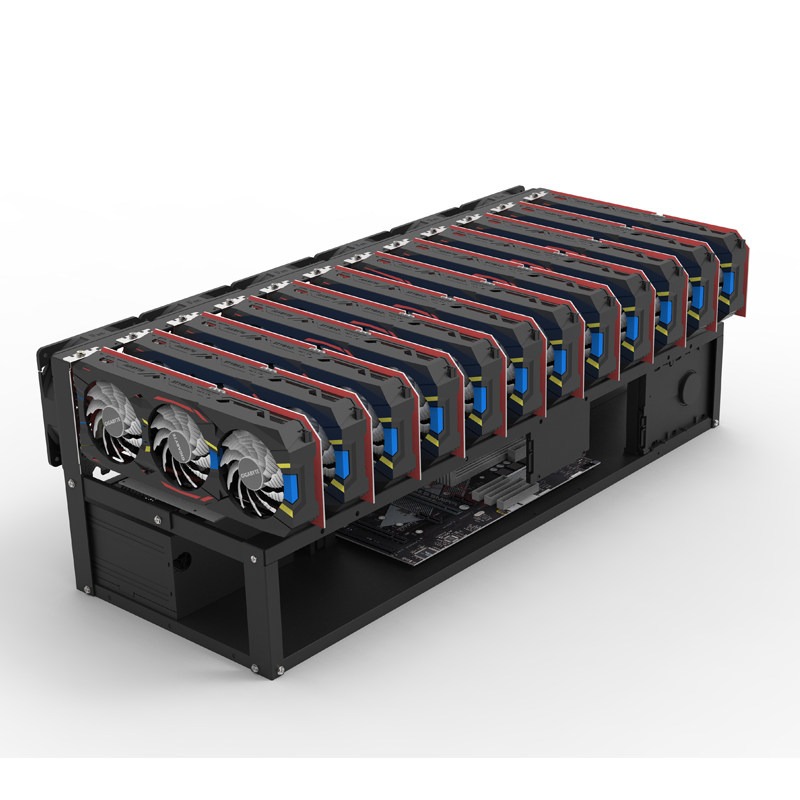 ATX B250マザーボード対応、12個のGPUを搭載可能な - 12 Gpu Open Air Frame Case のレビューと価格